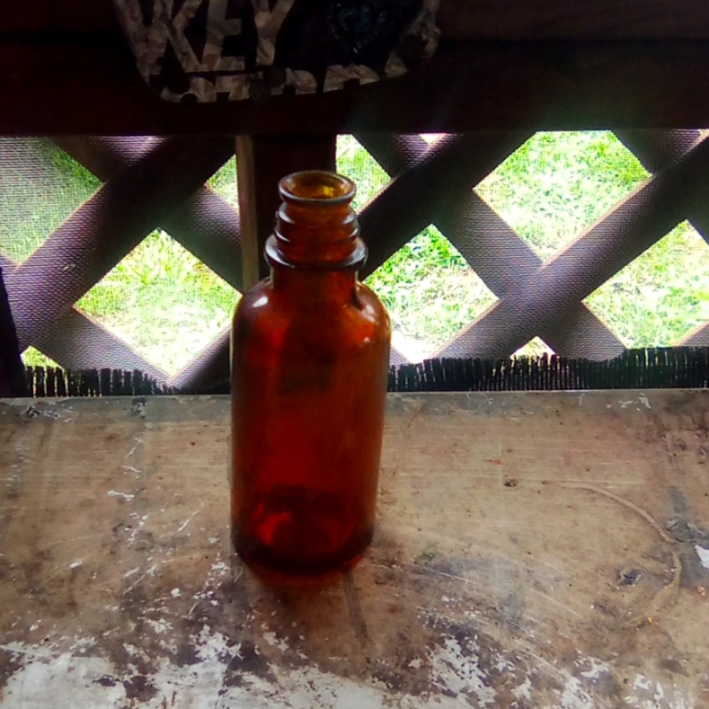 Antique beer bottle